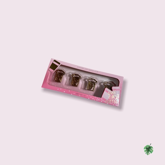 Coffee Cup Paper Clip Set - Picture 5 of 6